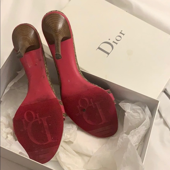 Dior Sandals size 11 worn briefly - Picture 2 of 4